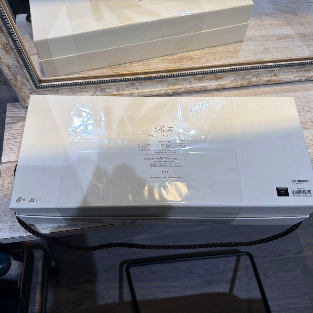 【新品未使用】ReFaリファ ビューテックリセッター ブラックドライヤー