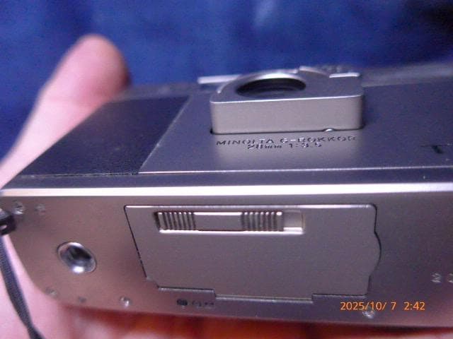 momo&mikan　MINOLTA TC-1 フィルムカメラ 取扱説明書