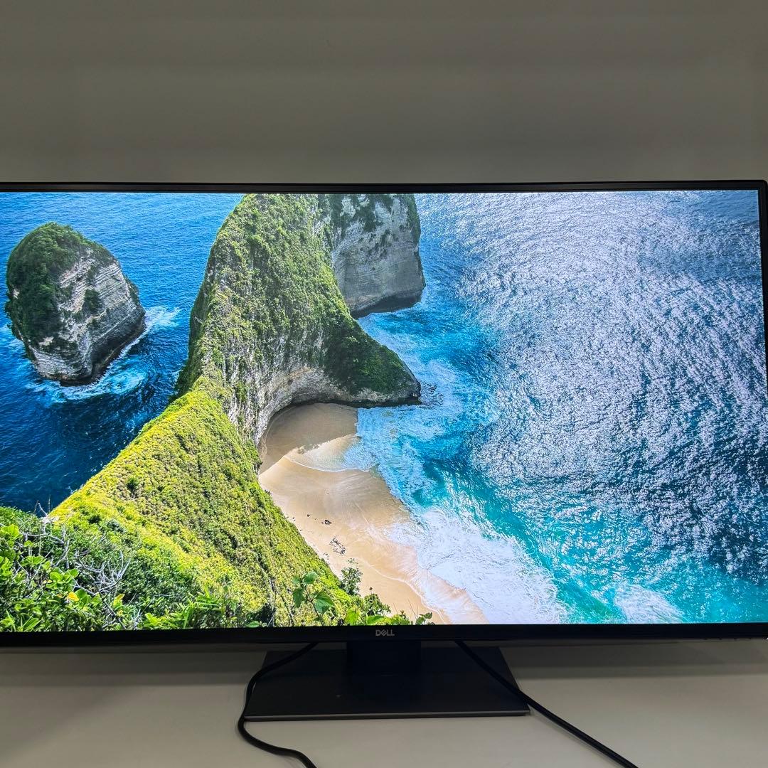 DELL U4320Q 42.51インチ 4K PCモニター 美品