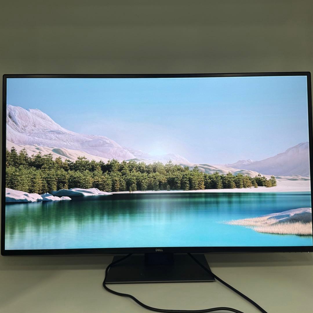 DELL U4320Q 42.51インチ 4K PCモニター 美品