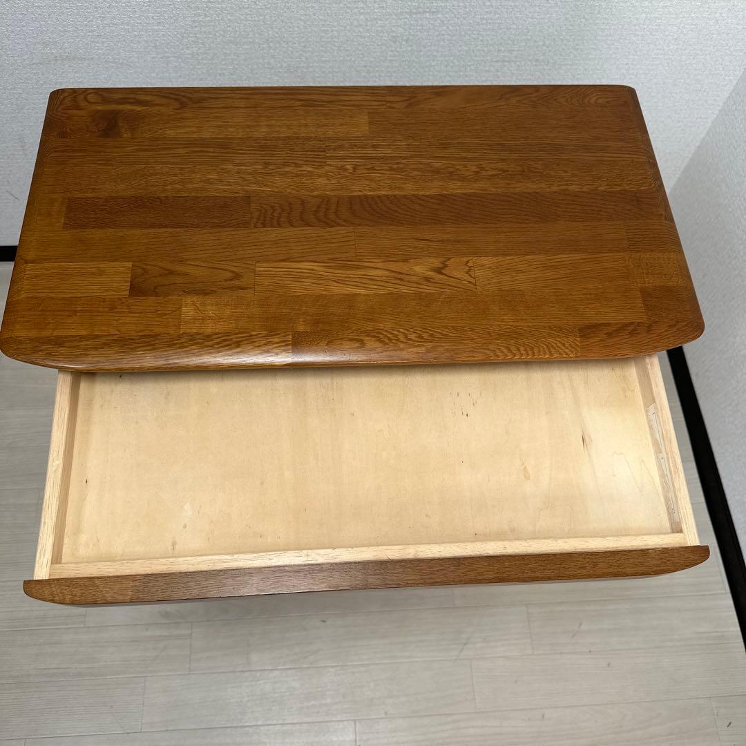 マルニ木工 天然木 電話台 花台 レンジ台 サイドチェスト キャビネット i4※