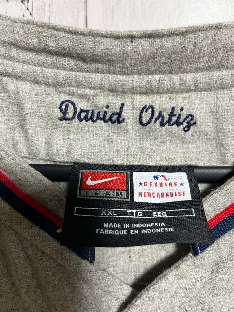 Nike ボストン レッドソックス ユニフォーム デビッド・オルティス