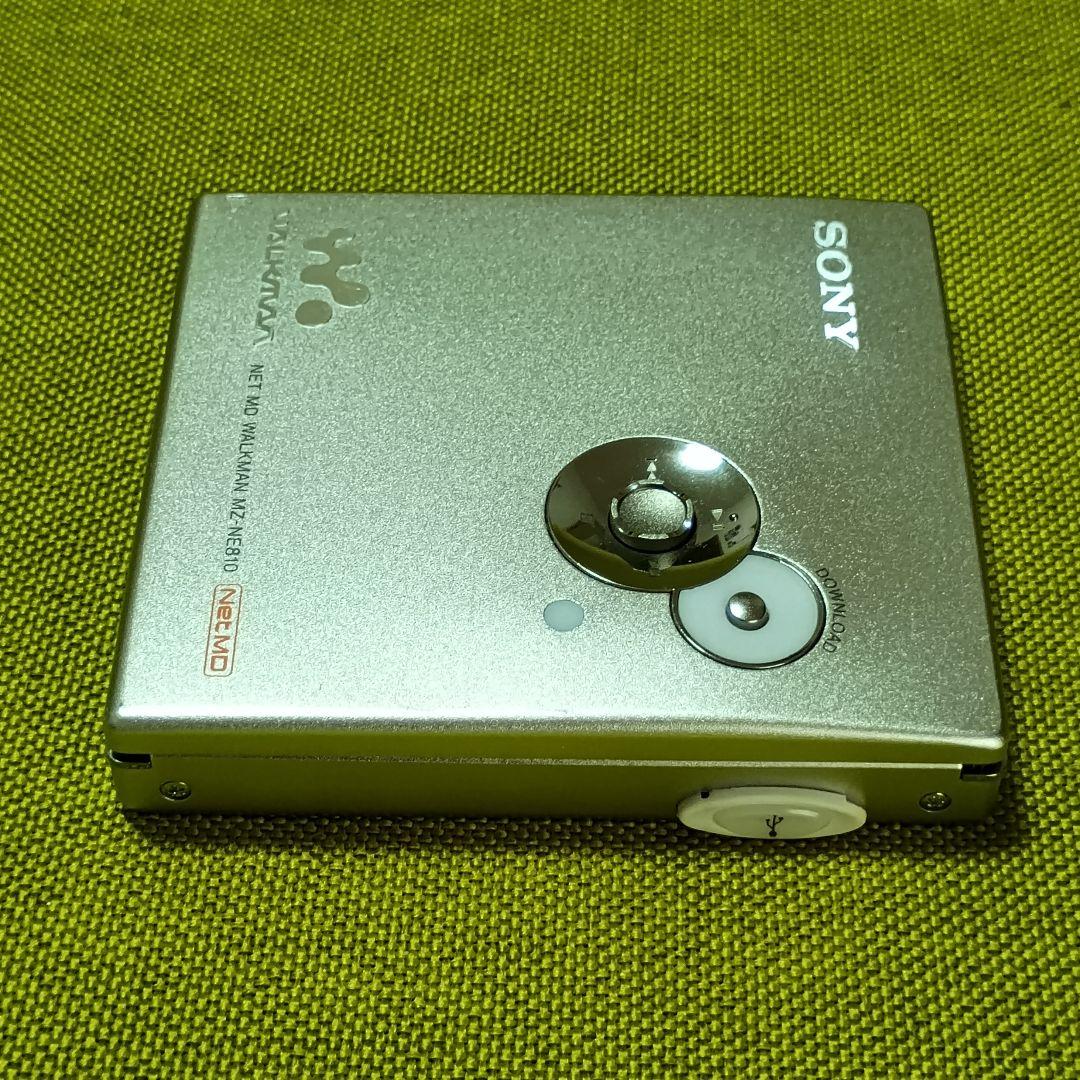 SONY MDウォークマン MZ-NE810 動作確認済み