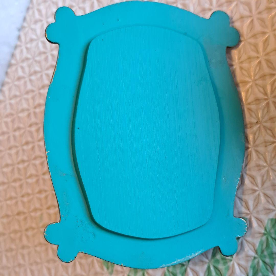 アラジン　ジャスミン　小物入れ　ターコイズ色のジュエリーケース　アクセサリー