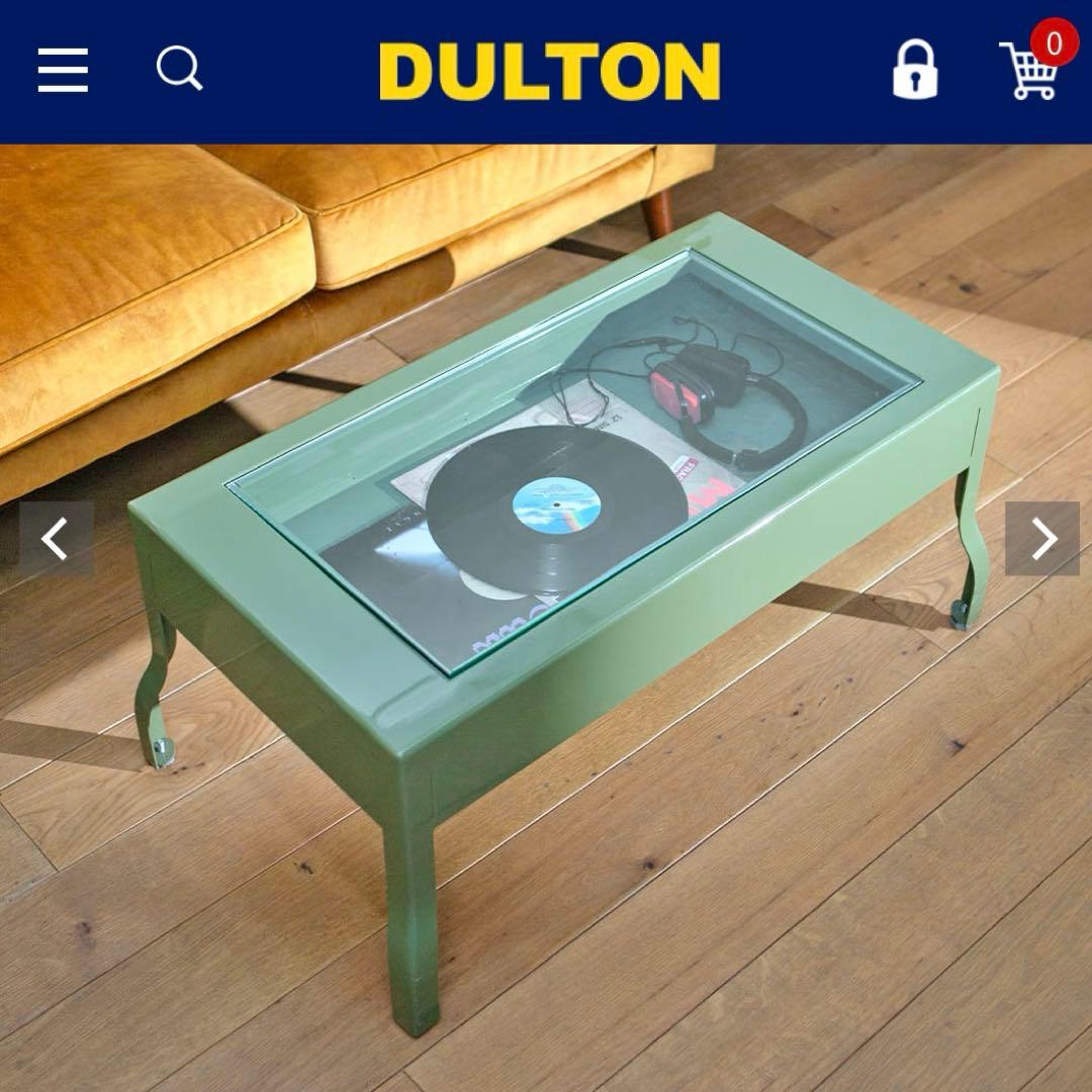 ダルトン　ローテーブル　オリーブ90