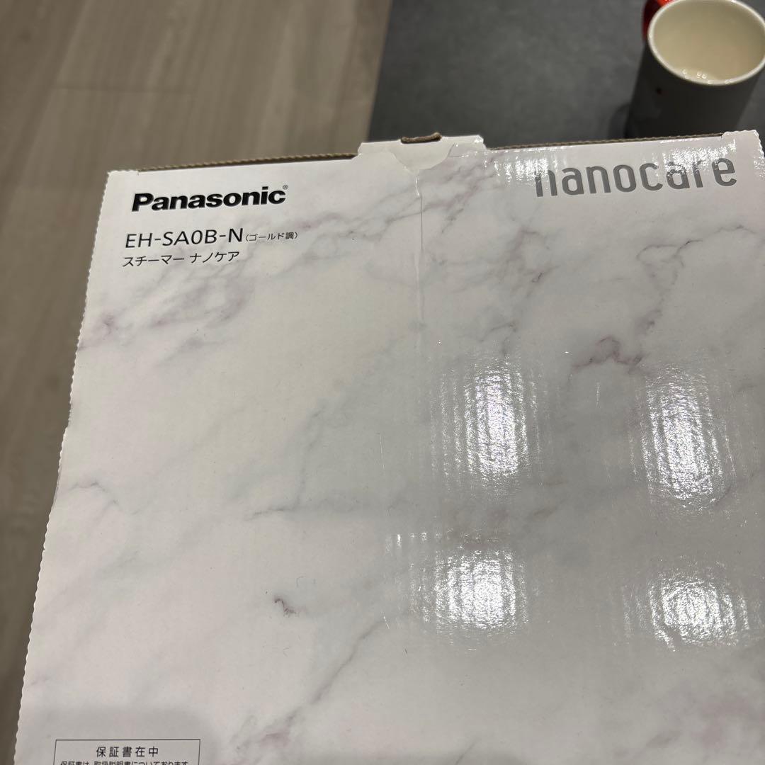 超美品　Panasonic　スチーマーナノケア　EH-SA0B-N