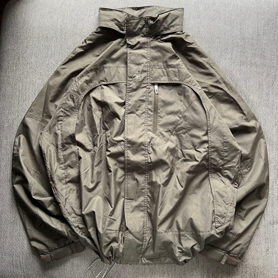 希少90's Reebok ナイロン　テックジャケット　MARS y2k