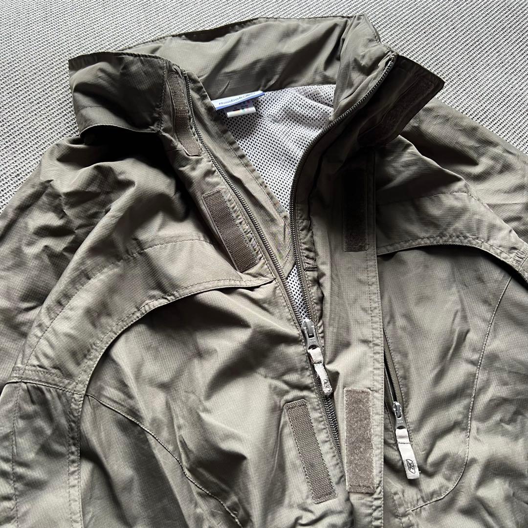 希少90's Reebok ナイロン　テックジャケット　MARS y2k