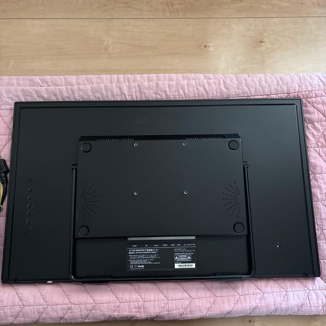 27インチ タッチパネルWQHD JN-IPS27WQHDR-C65W-T
