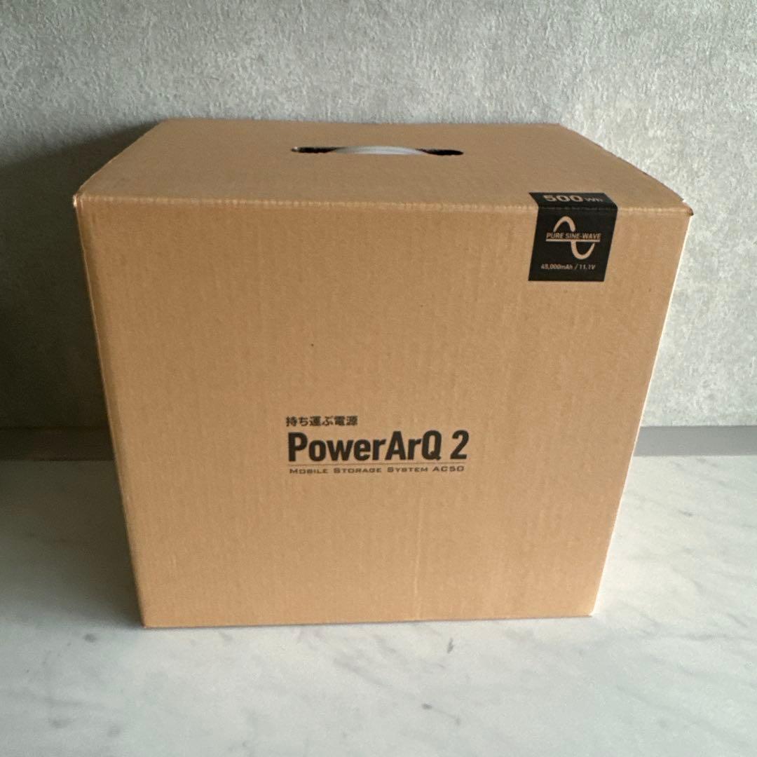 Power ArQ2 ポータブル電源 500W