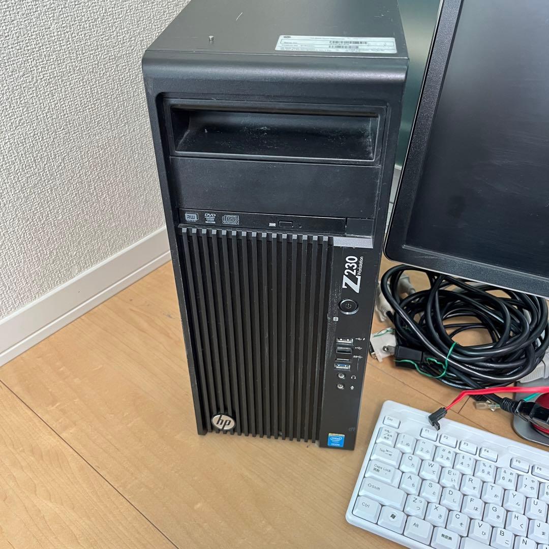 HP デスクトップPC ＋ DELLモニター等セット