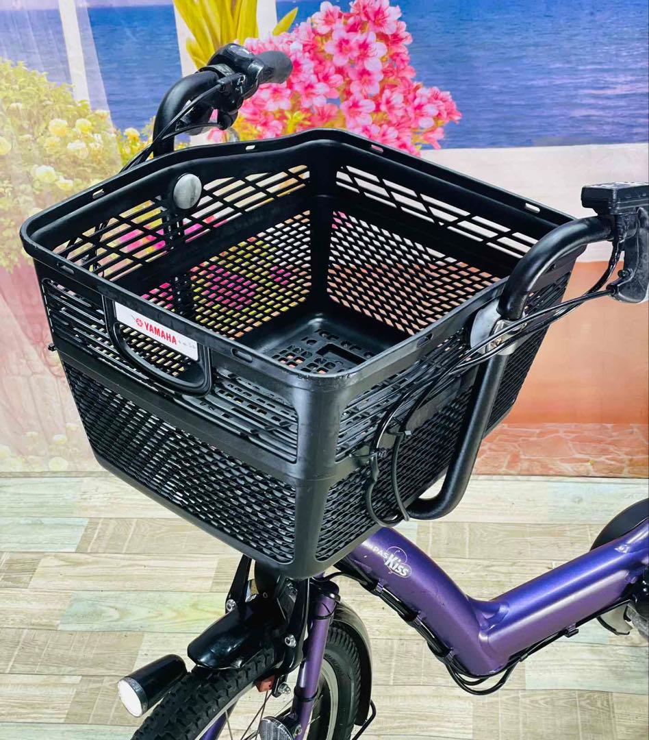 ヤマハパスキス⭐️人気モデル！子供乗せ電動アシスト自転車Y3165