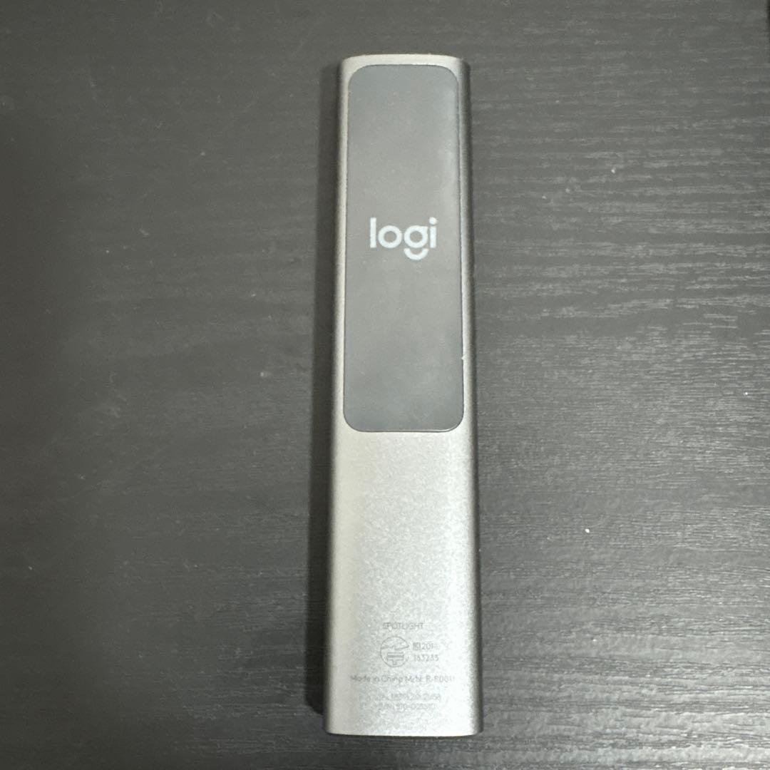logi リモコン シルバー 充電ケーブル付き