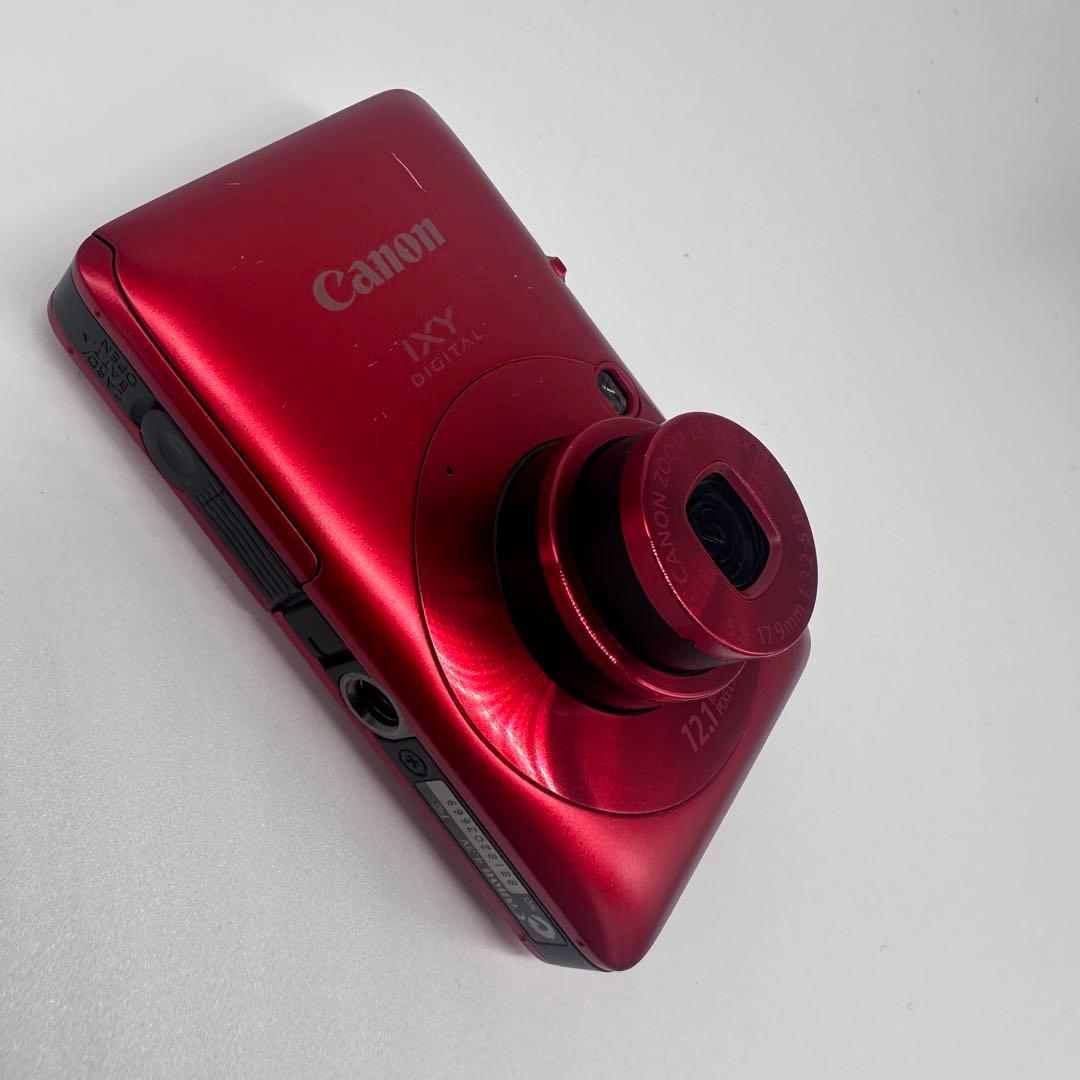 Canon IXY DIGITAL 210IS レッド バッテリー 充電器 付属