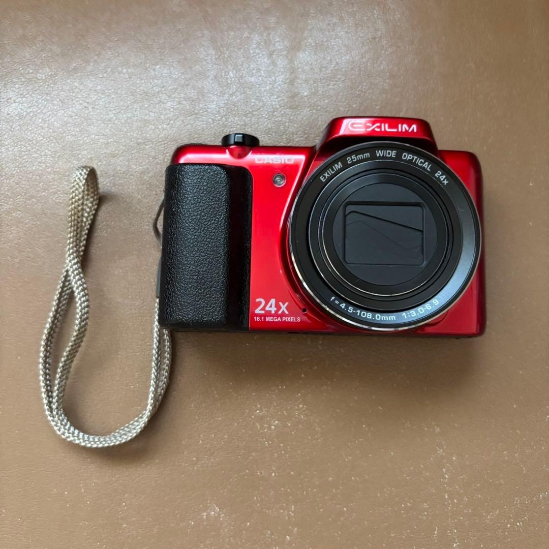 デジカメ CASIO EX-H50 デジタルカメラ　赤