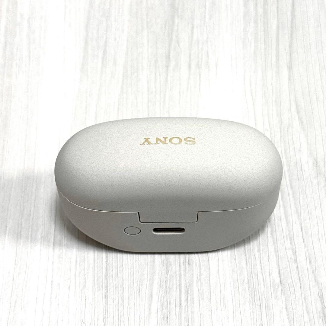 【美品】ソニー純正 WF-1000XM5 プラチナシルバー 充電ケースのみ