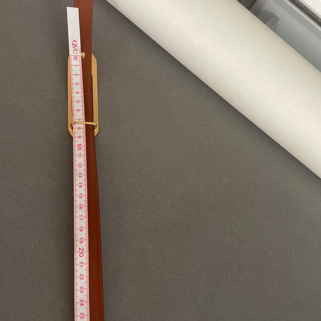 LOEWE ブラックレザーベルト 30-75