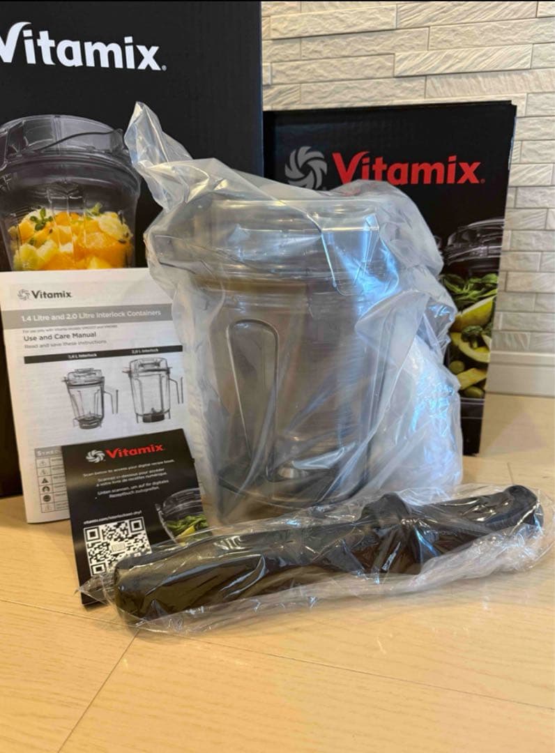 vitamix 2L 2.0L ウェットコンテナ タンパー セット