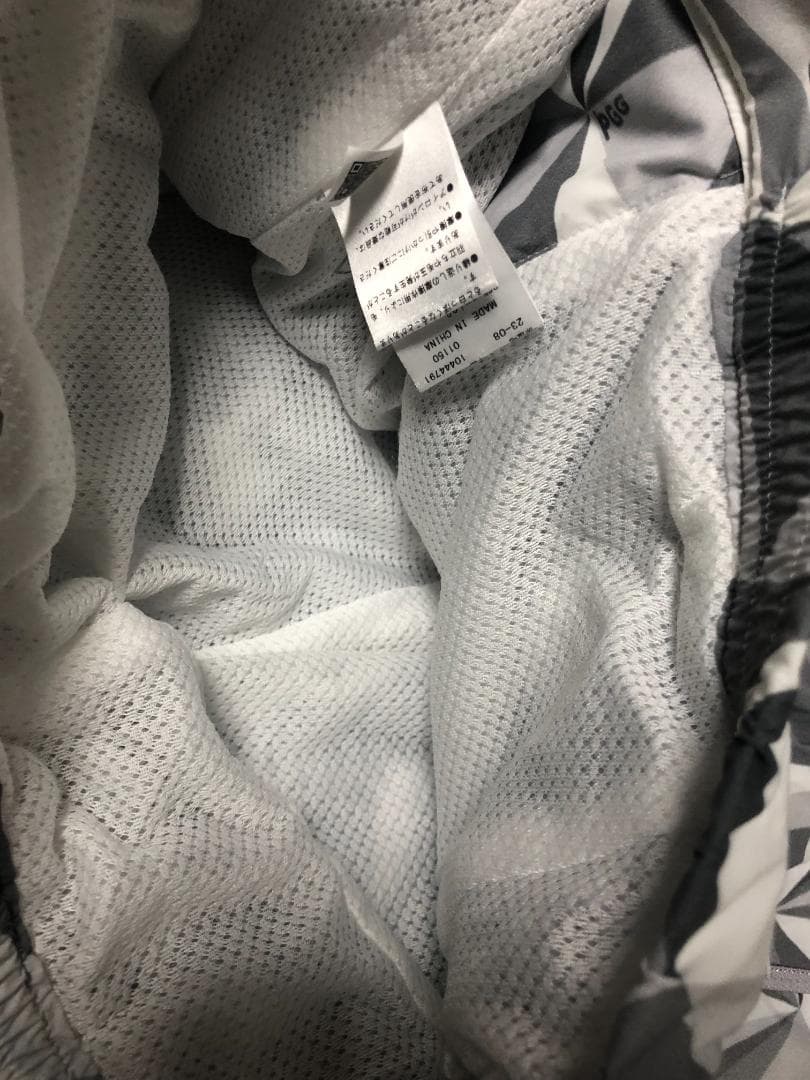 未使用 4.8万 PGG ロングパンツ4 M グレー 秋冬 メンズ モザイク