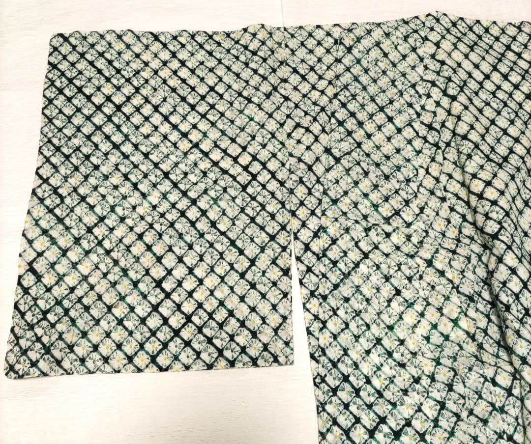 絞り浴衣　有松絞り