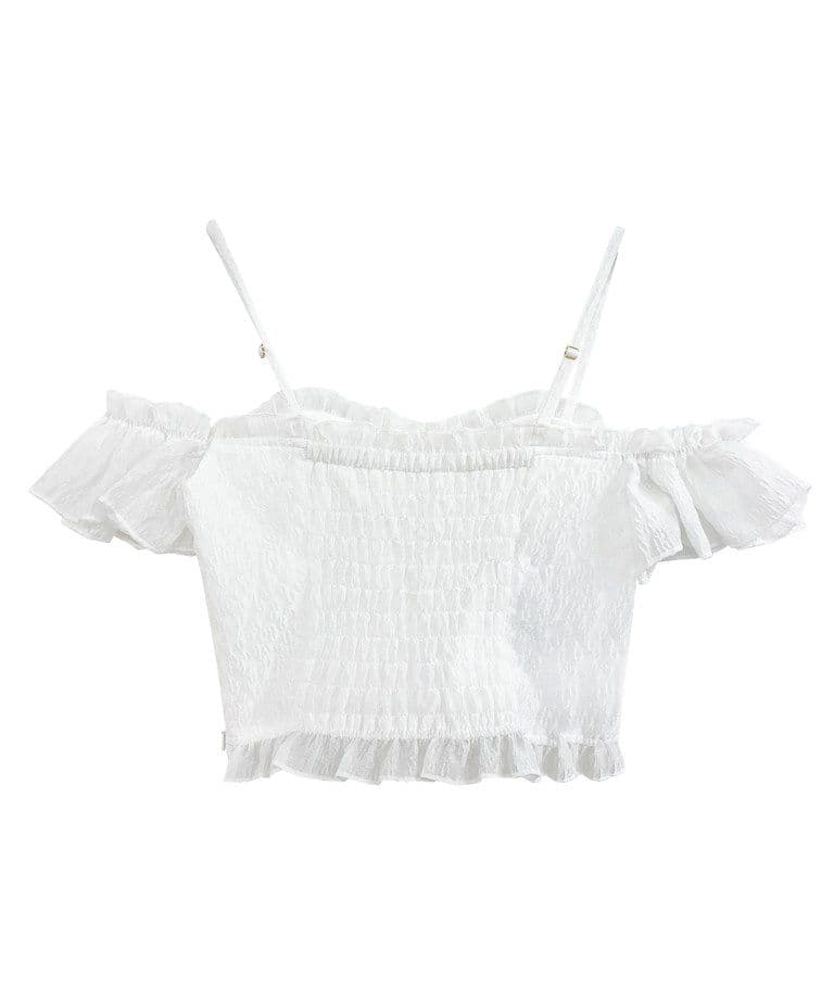 Rosé Muse front ribbon cami tops(新品未使用)