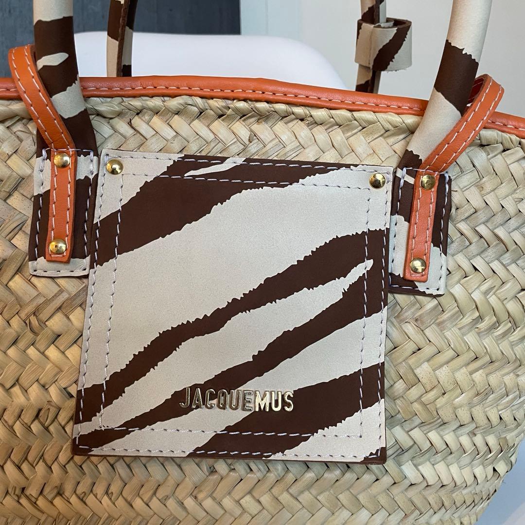 Jacquemus Le Panier Soli レア ゼブラ柄 かごバッグ