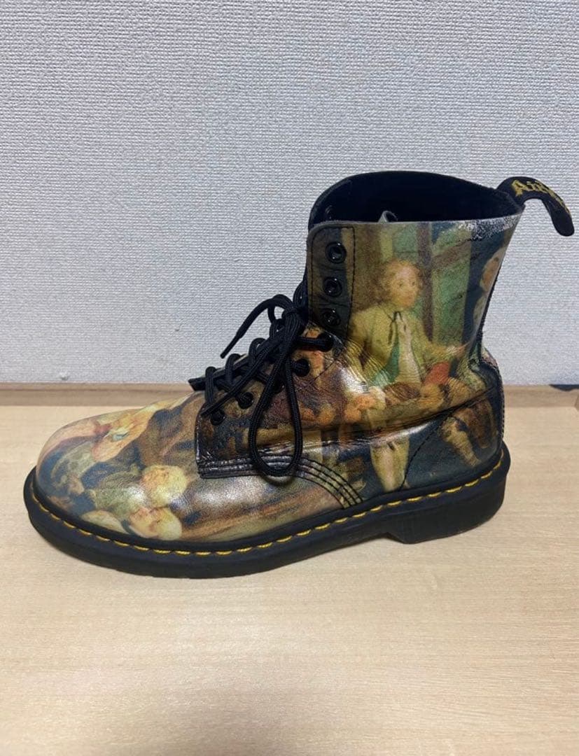 g*2様 ドクターマーチン　ウィリアムホガース　絵画ブーツ　UK8 26.5㎝
