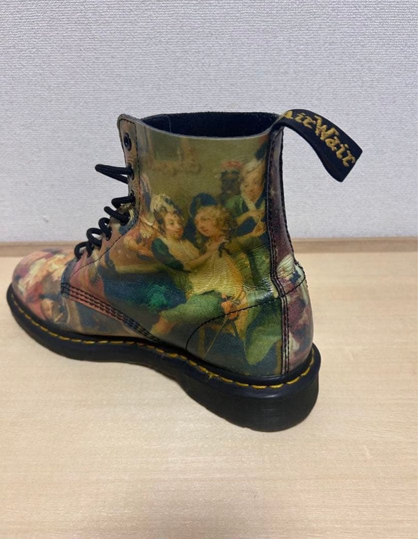g*2様 ドクターマーチン　ウィリアムホガース　絵画ブーツ　UK8 26.5㎝