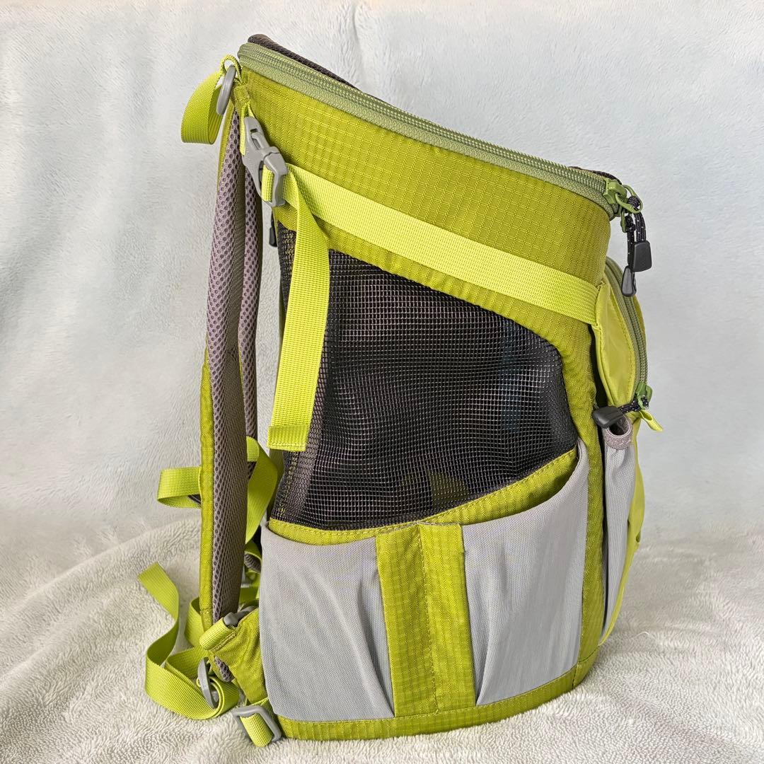 【値下げ】モンベル ドッグ(犬 & 猫)キャリー バッグ グリーン M