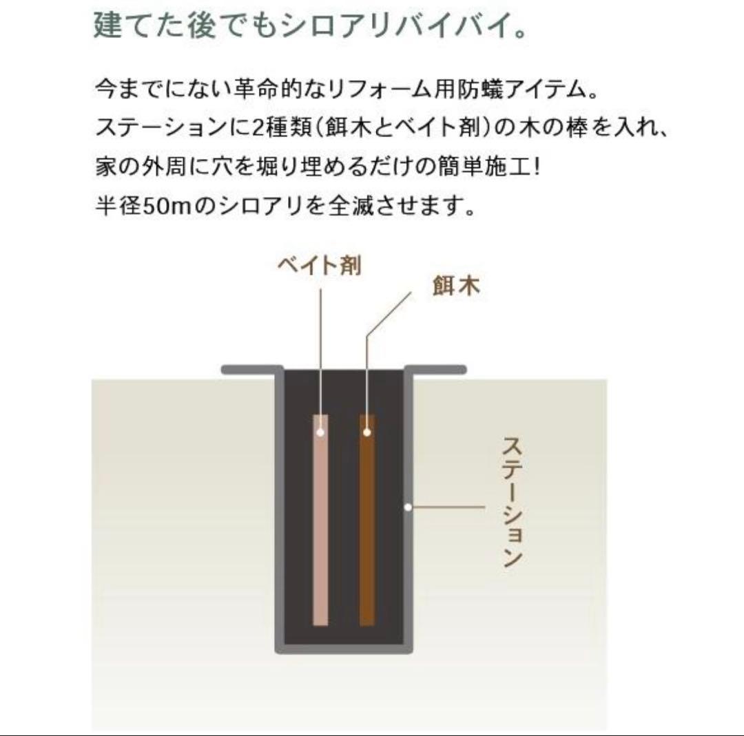 じゃあな！シロアリくん　ブルズ　シロアリ駆除剤　防虫剤　害虫駆除