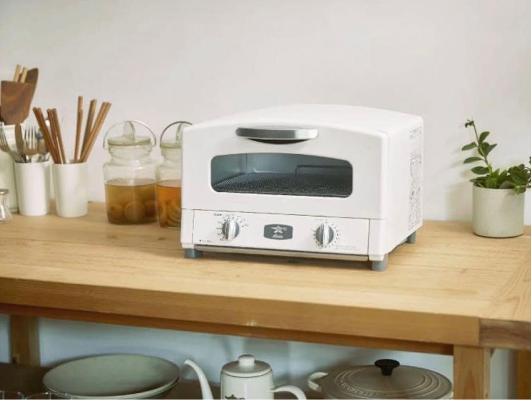 アラジン　グラファイトトースター　2枚焼き ホワイト　AET-GS13C WF