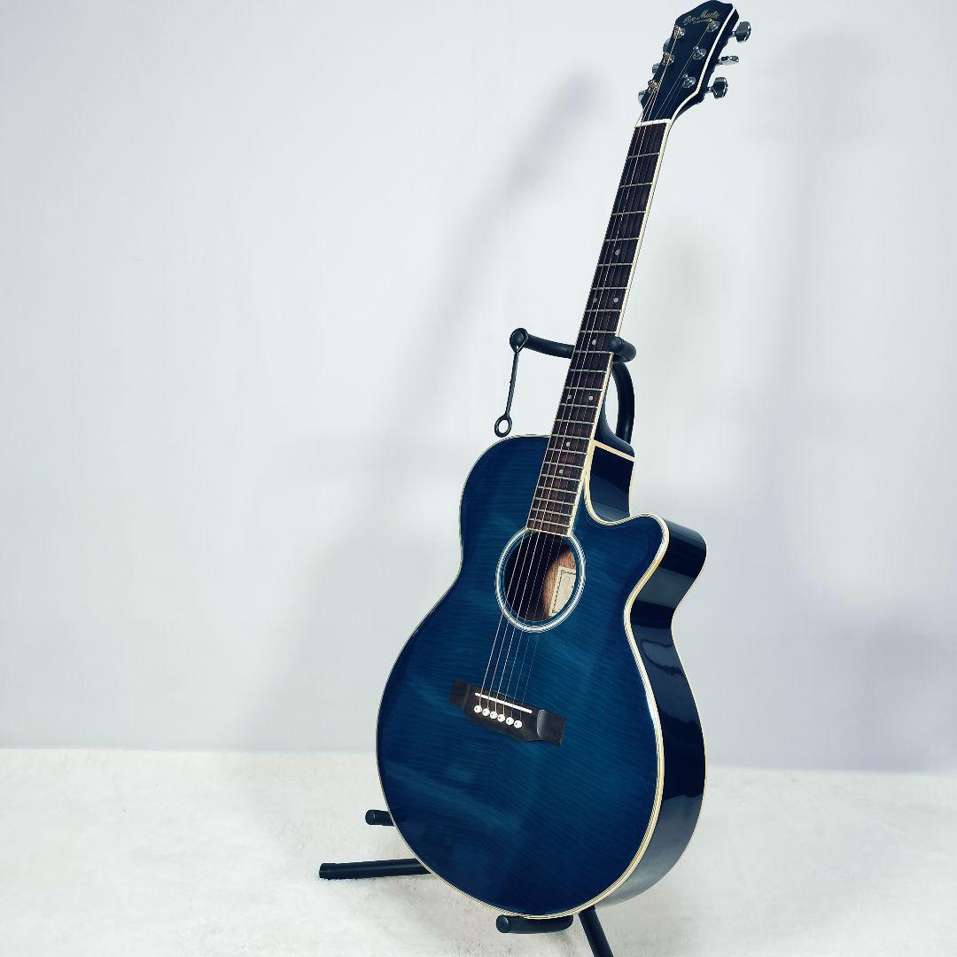 Pro Martin　custom　タイガーストライプ　エレアコ　ギター　虎杢