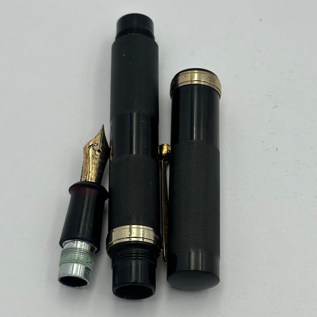 パンダ様 大橋堂 おおはしどう 万年筆 ブラック 1356