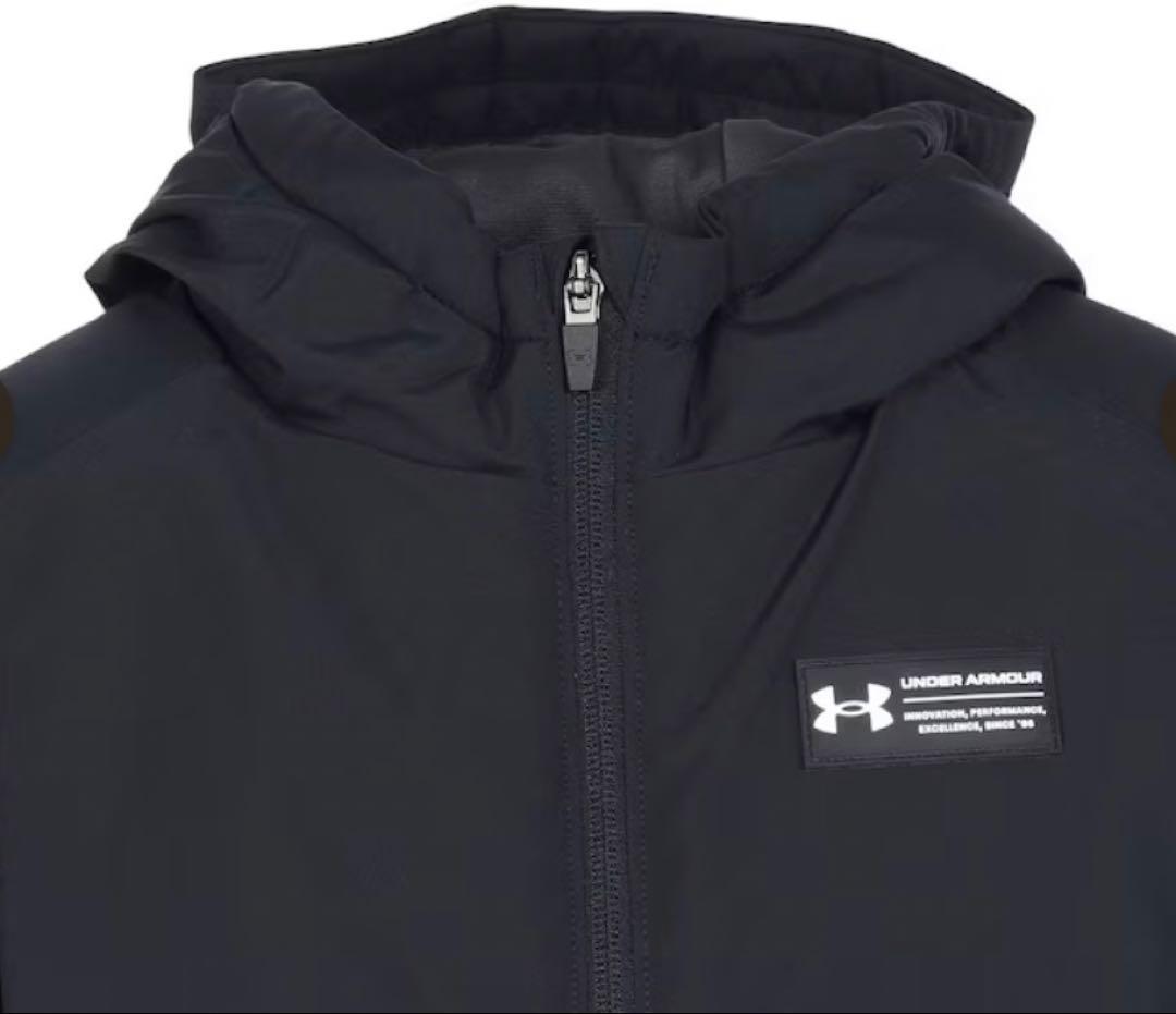 【新品、未使用品】Under Armour ブラック ベンチコート160