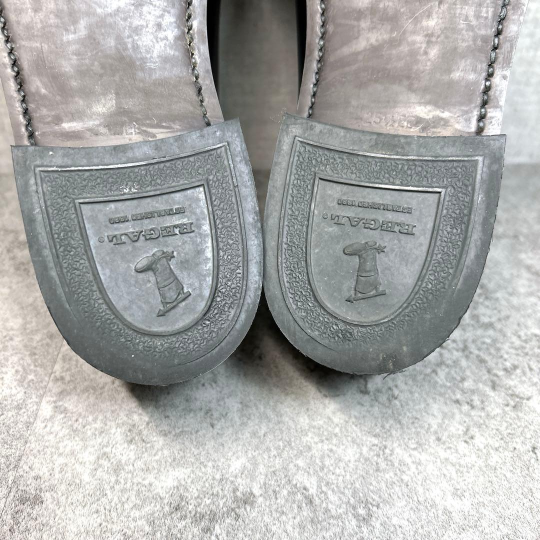 極美品【REGAL】ローファー/2177/革靴/リーガル/ブラック/厚底