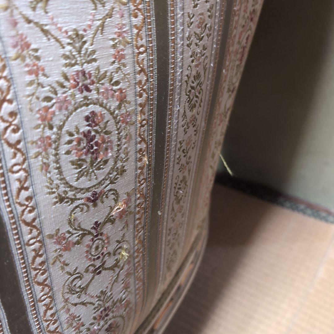 ロココスタイル アームチェア クリーム色