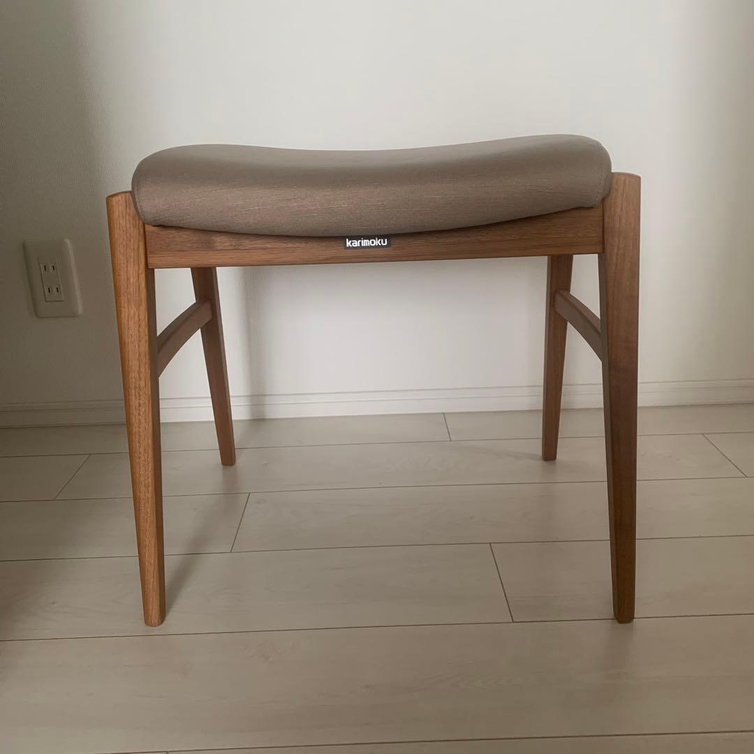 karimoku ドレッサー　スツール　セット　 三面鏡付き