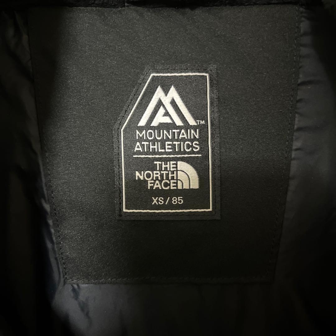 美品 ノースフェイス ロングダウンジャケット メンズXS レディースM ブラック