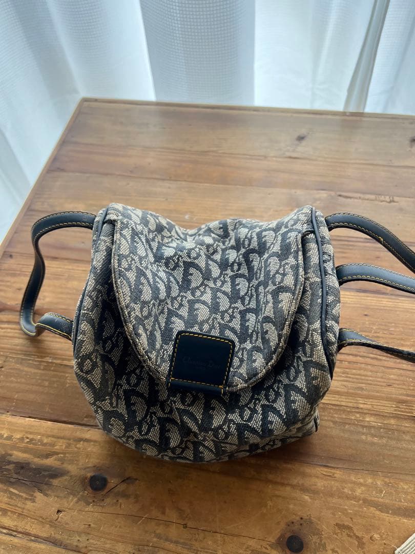 DIOR トロッター柄ハンドバッグ　廃盤品