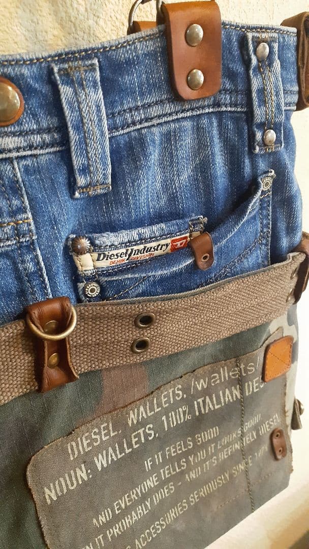 ミリタリーリメイク ★★★ GORGEOUS VINTAGE 肩掛けトート&…