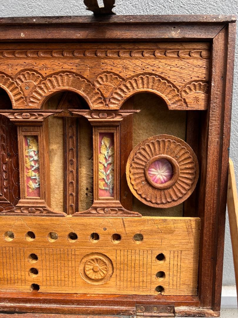 アンティーク Mandalay Box マンダレーボックス　金属装飾