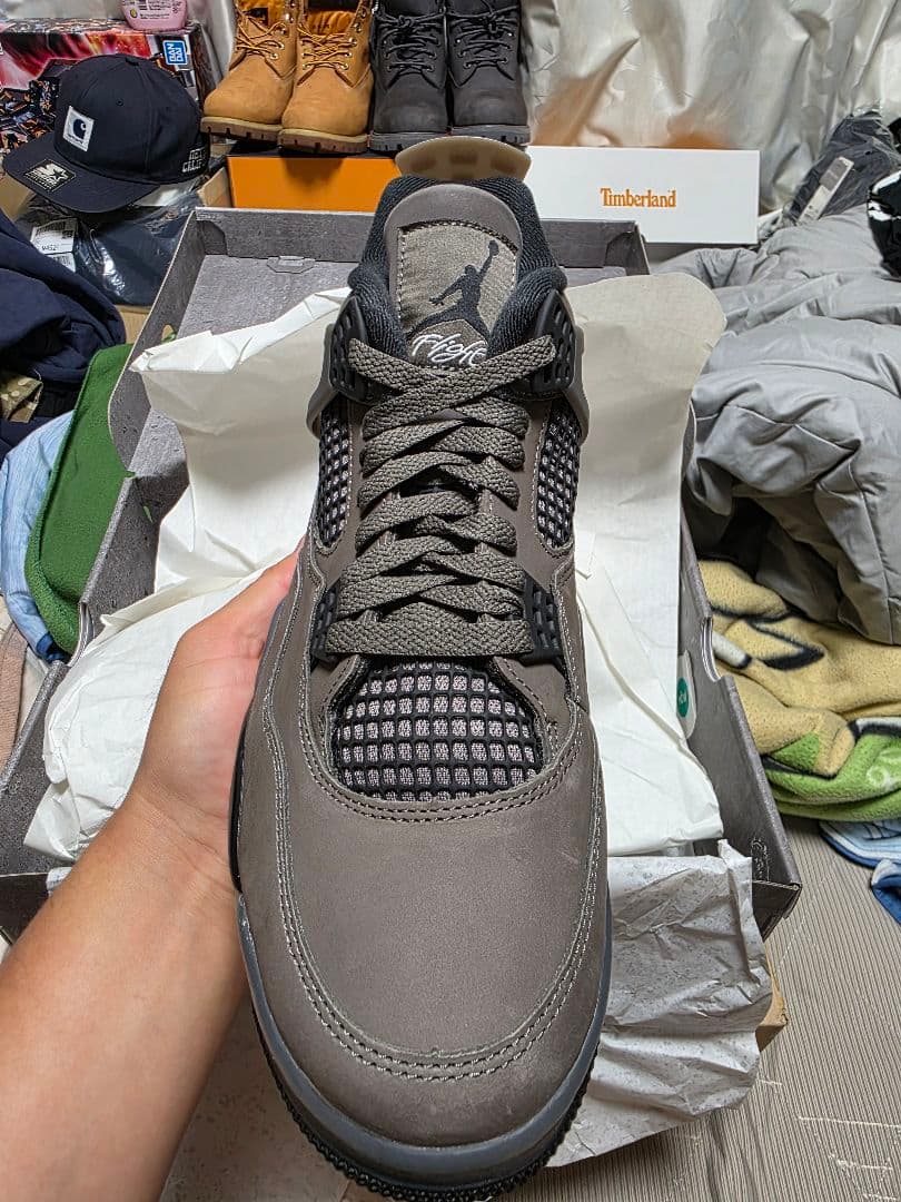 シューズ(男性用) Air Jordan 4 Retro Cave Stone