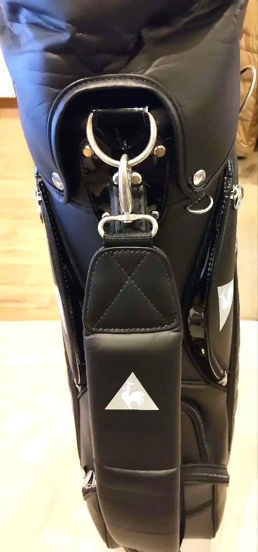 Le Coq Sportif ゴルフバッグ ブラック