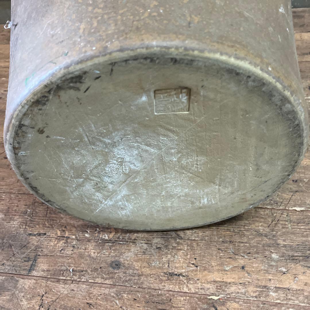 C-5 アンティーク 陶器製 傘立て 和モダン 特大 大型 玄関 置物 飾り