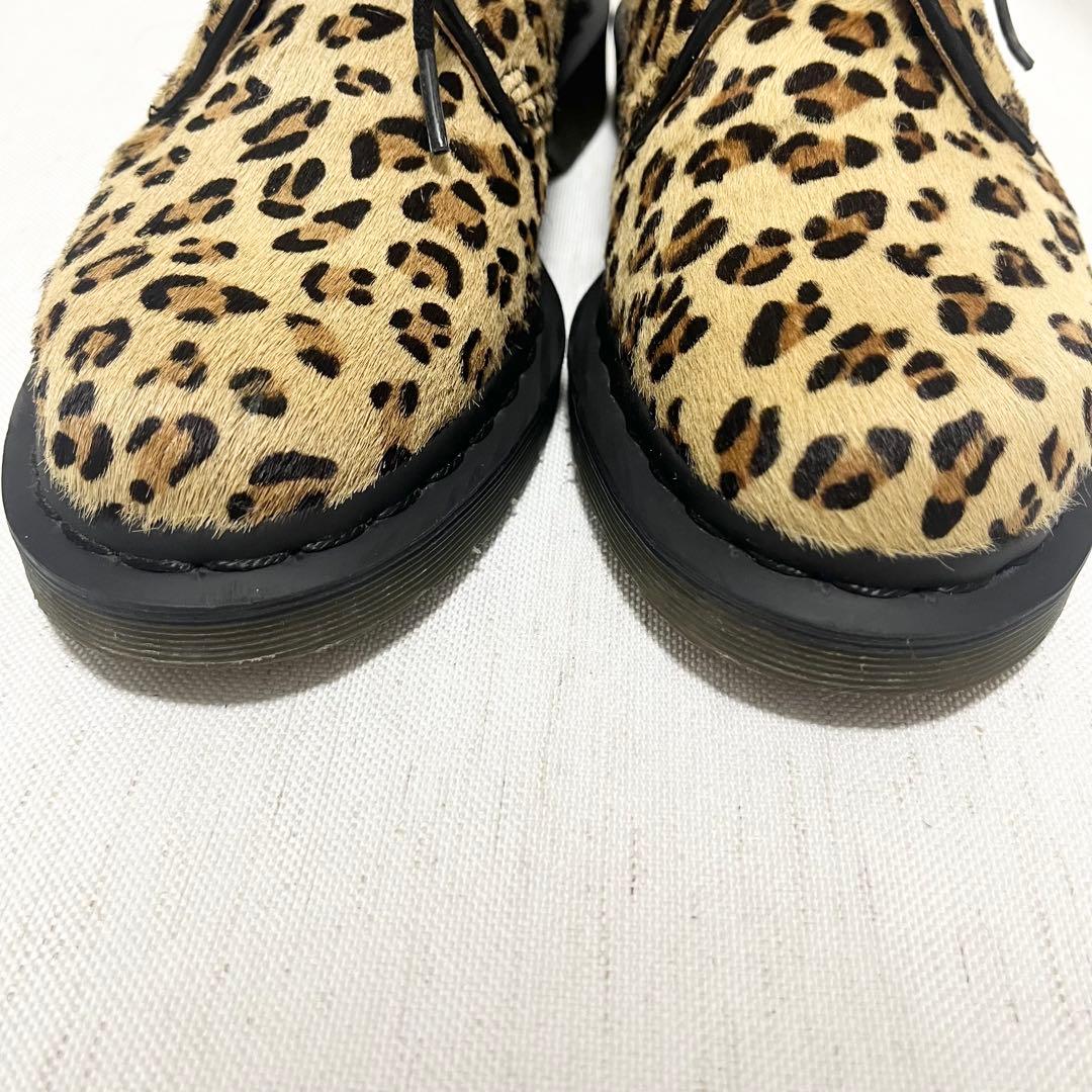 【未使用級】ドクターマーチン　ビームス　コラボ　別注　レオパード　3ホール　豹柄