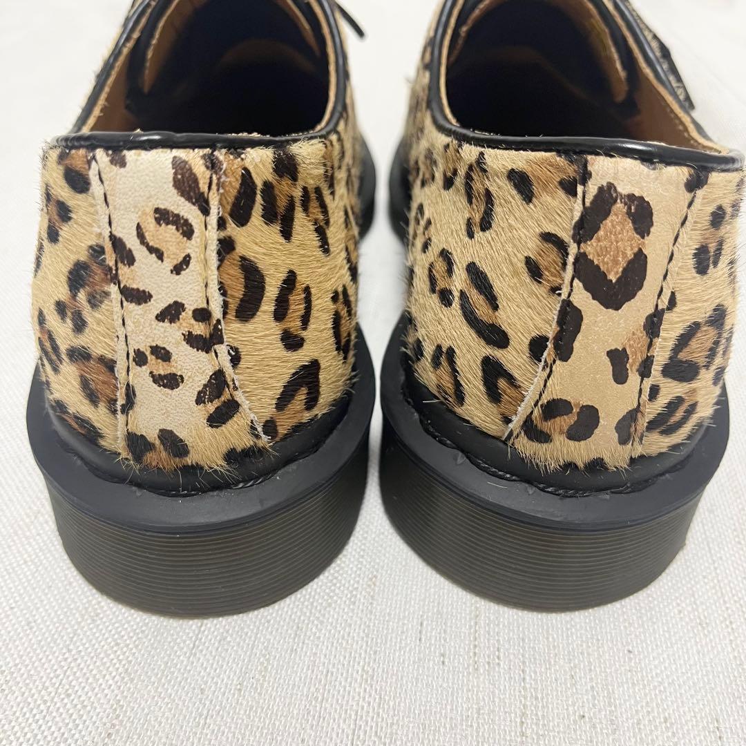 【未使用級】ドクターマーチン　ビームス　コラボ　別注　レオパード　3ホール　豹柄