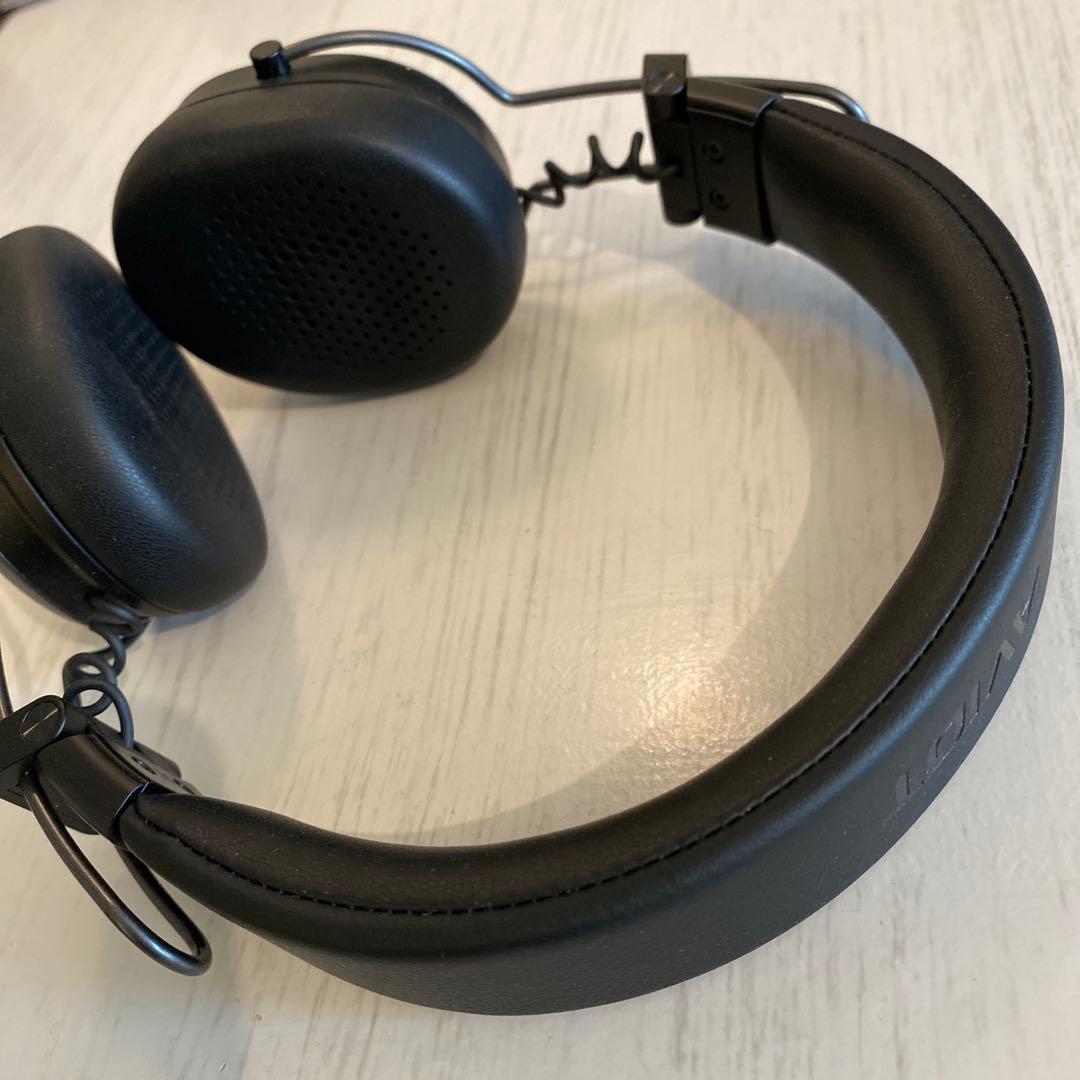 AVIOT WA-Q1 ノイズキャンセリング ワイヤレスヘッドホン折りたたみ 黒