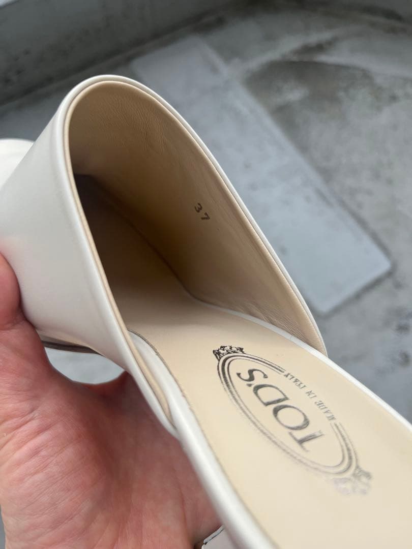 【試着のみ】TOD‘S ミュール 37裏張り済