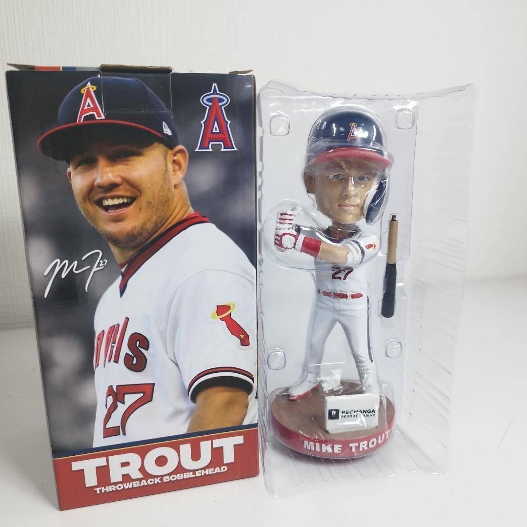 マイク トラウト エンゼルス ボブルヘッド 新品 バブルヘッド 非売品 hB22