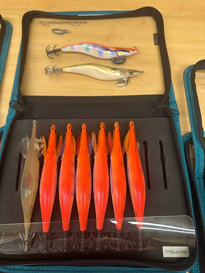 エギリーダートマックス/シマノエギ他多数（ケース付）※入手困難